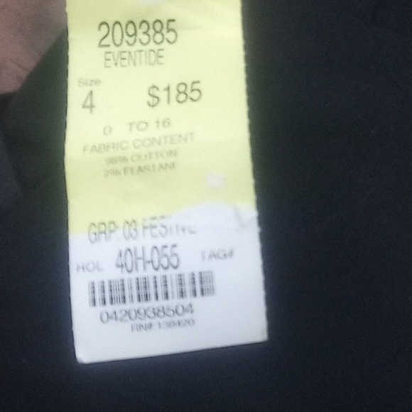 Etcetera pants size 4 women's black rn 138420 - Picture 8 of 8